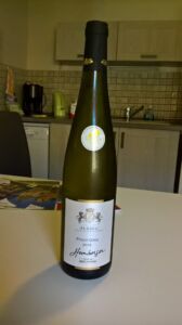 Alsace gold metal Pinot Gris
