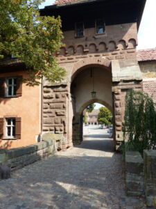 Gate to Maulbronn monastery.