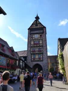 Town entrance tower.