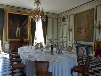 The dining room