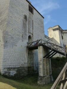 Entrance to the 'donjon' or keep