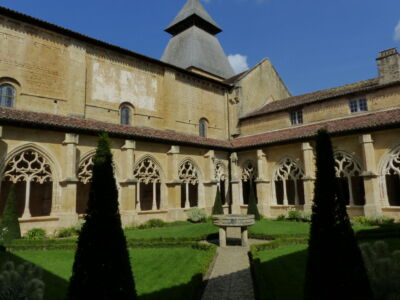 Inside the cloister