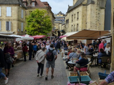Market Day in Sarlat.