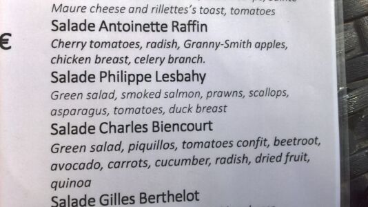 THE Salade Phllippe