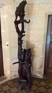 mama bear and baby umbrella stand