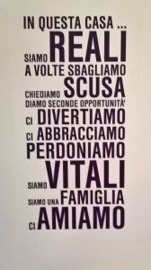 Italian house proverb