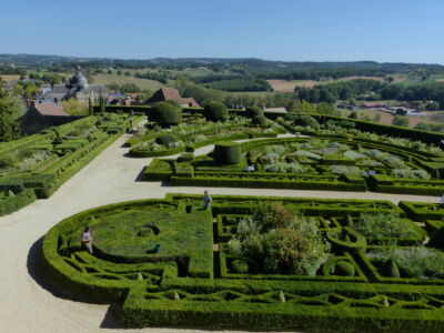 The large gardens