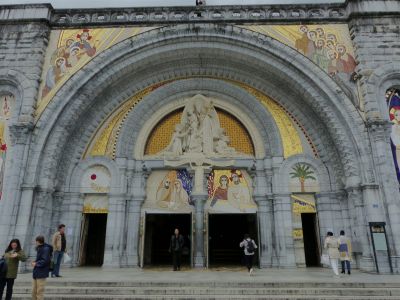 Entrance to Immaculate Conception Bascilica