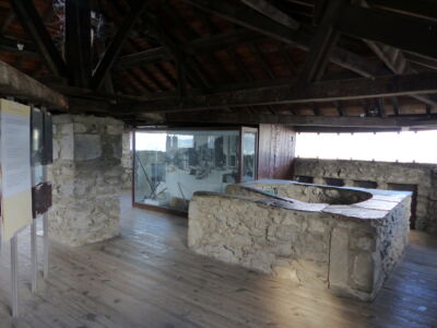 Top floor of the keep