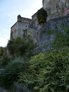 Staircase to the back door