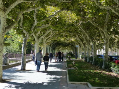 Riverside walkway & park