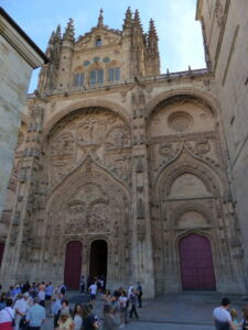 Part of cathedral facade