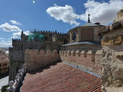 Cathedral part of the walls