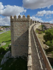 The battlements of Avila