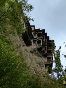 Approaching from below