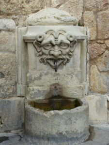 Main square fountain