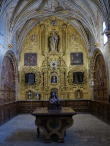Vestments room altar