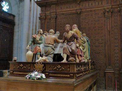 Life size last supper