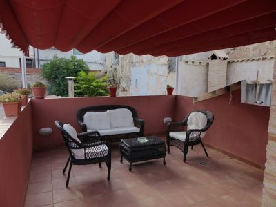 our terrace in Castelseras