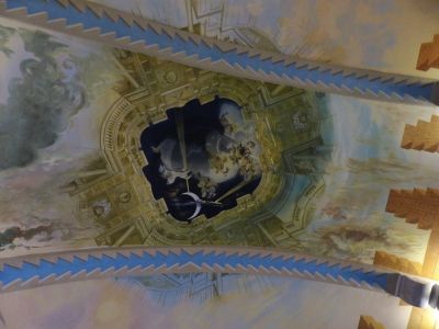 Ceiling in throne room