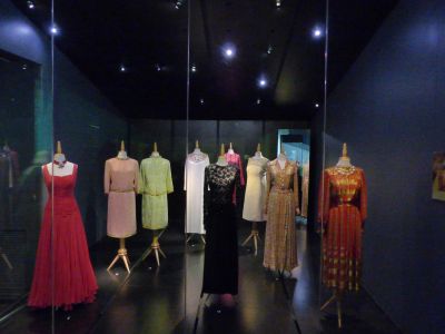 Some of Gala's dresses