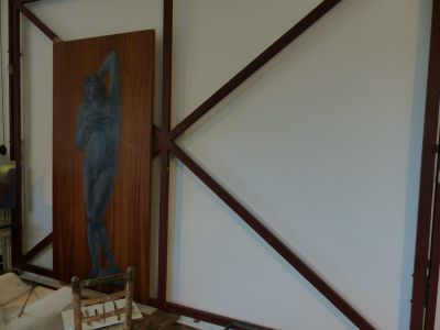 Very large moveable easel