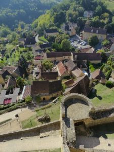 Village view from the walls