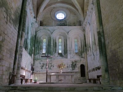 The floor does slope