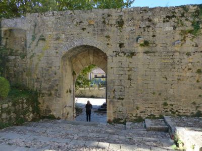 From inside the wall