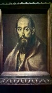 El Greco's St Paul---personal collection