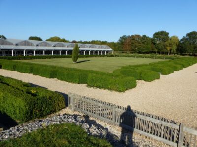 Just half the original courtyard!