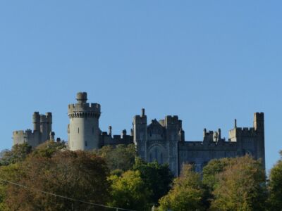 As seen from the village of Arundel.
