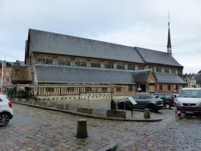 Wood cathedral side view.