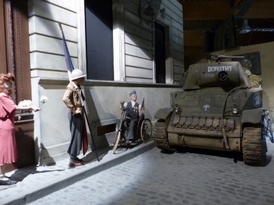 Liberation street scene.