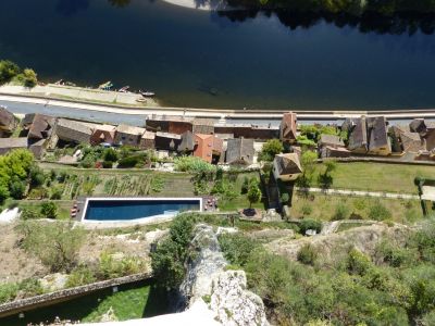 View to lower village.