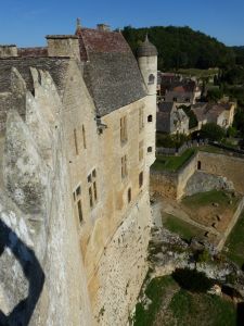 View to upper village.