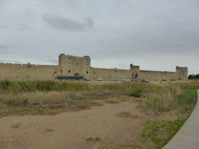 The walls of Aigues-Mortes.