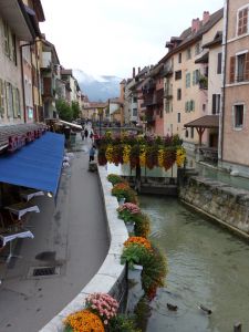 Old canal city of Annecy.